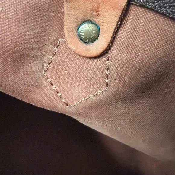 Louis Vuitton Monogram Brown SZ 40 Speedy Bag - Picture 15 of 16